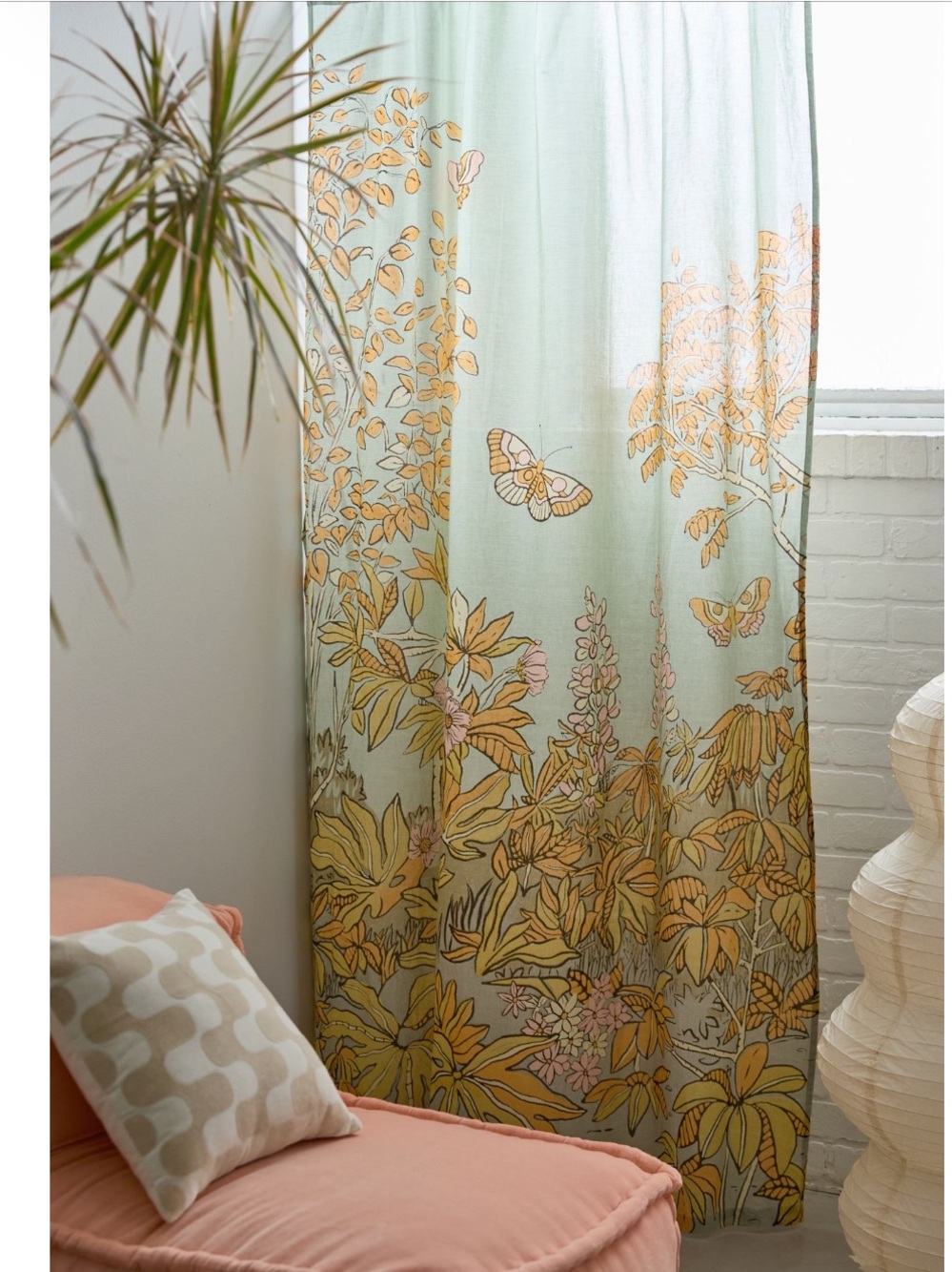 Kora Botanical Window Panel